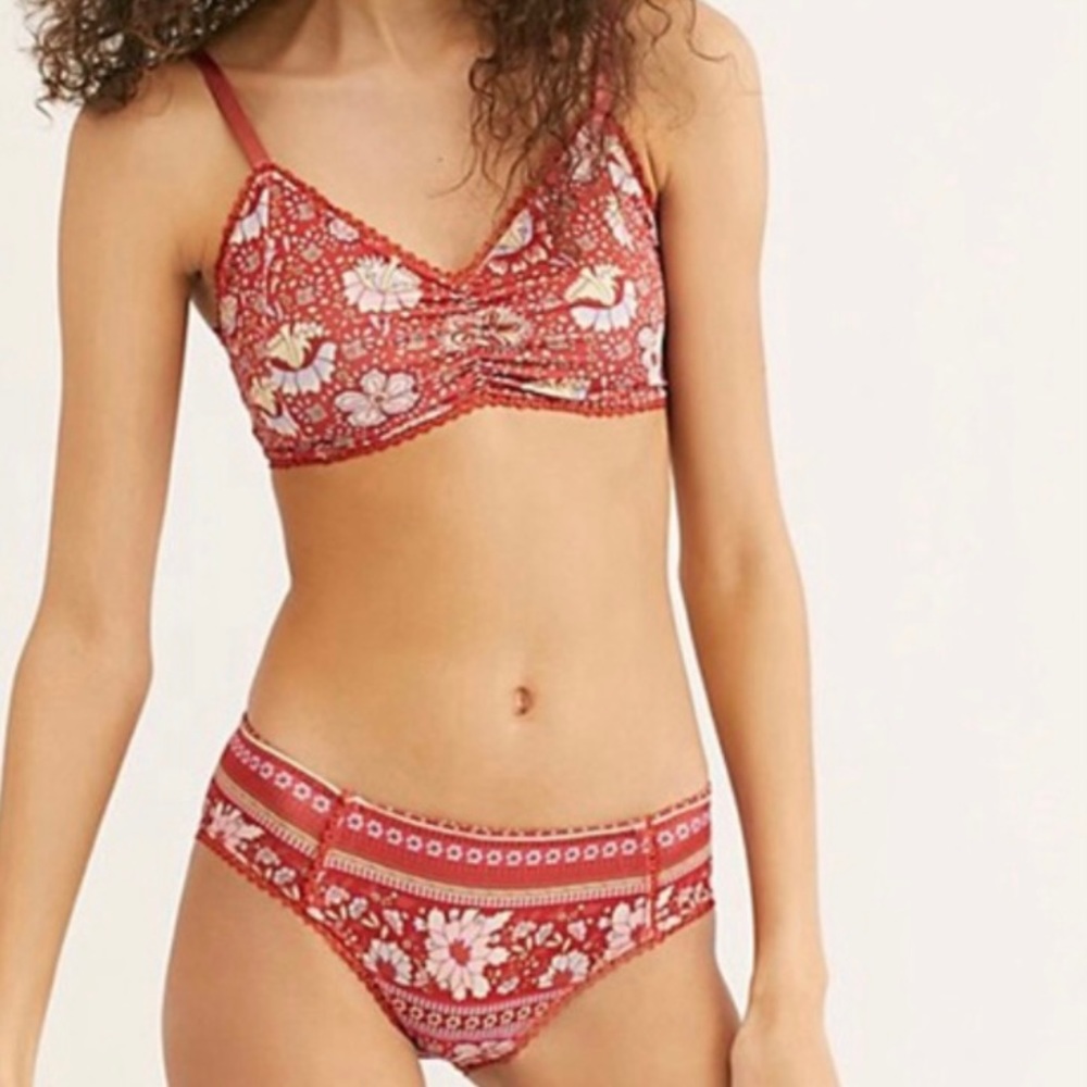 Spell Poinciana Bralette Bloomers Set